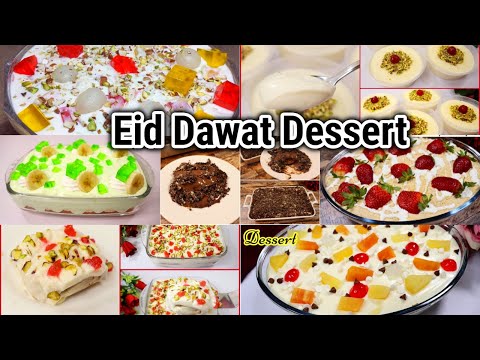 7 Dawat Special Eid Dessert Recipes 2023 | Easy Eid Dawat Dessert By Tasty Food With Maria