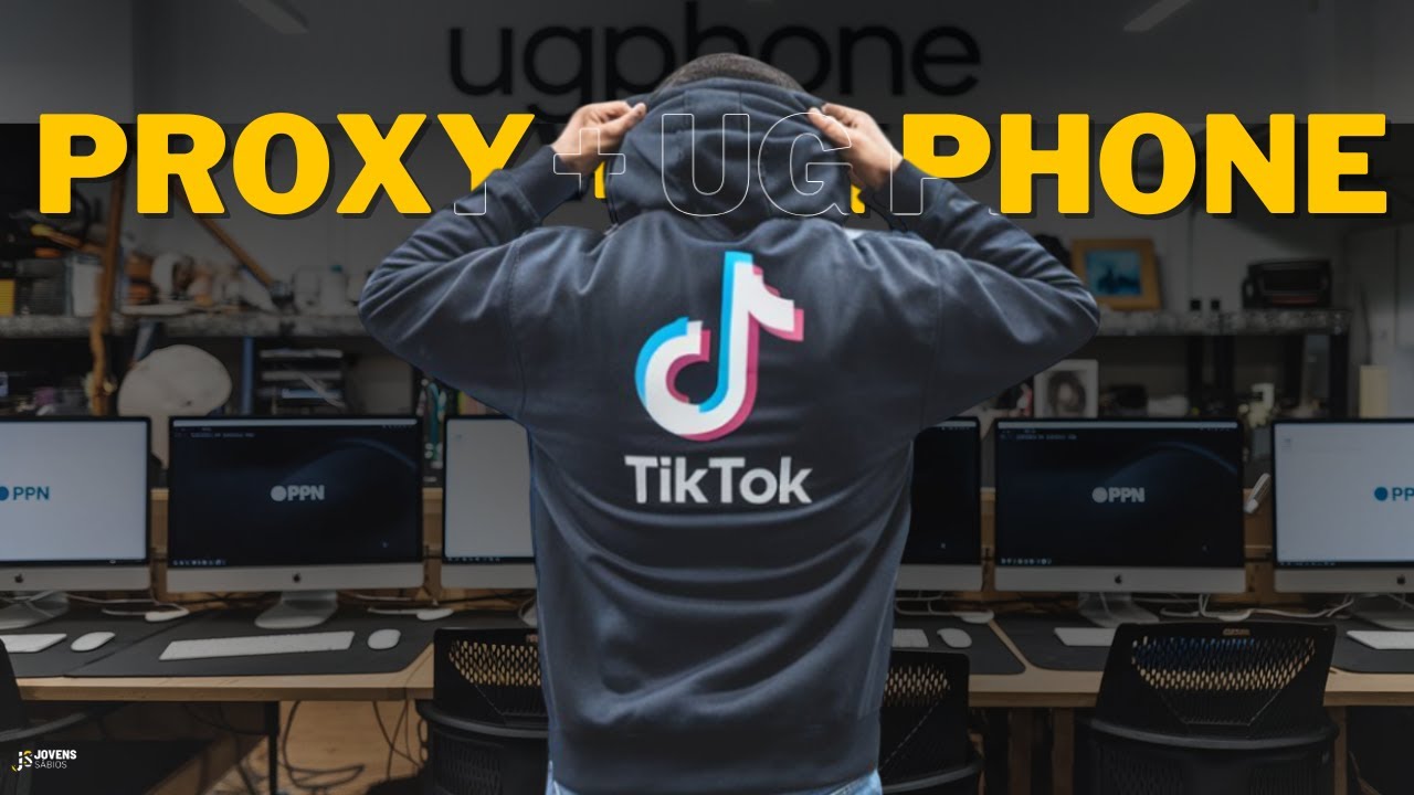 Passo a passo monetizando tiktok na GRINGA UgPhone
