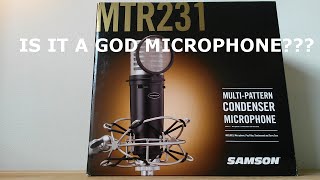 Video thumbnail for Samson MTR 231 review and unboxing by TBK digital