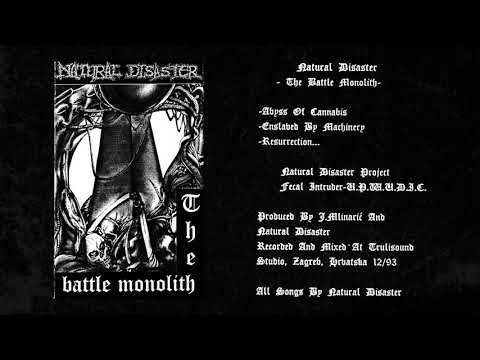 NATURAL DISASTER "The Battle Monolith" (croatian metal, 1993)
