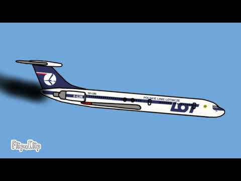 LOT Polish Airlines Flight 5055 - Crash Animation