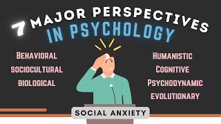 Psychology's Modern Perspectives