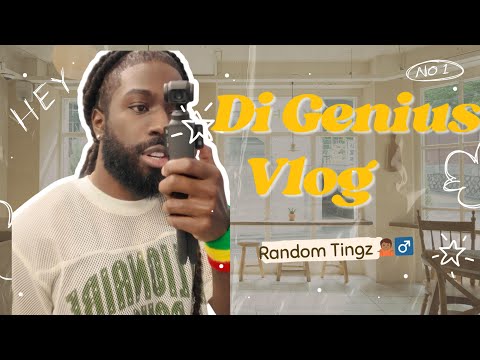 Di Genius Vlog - Random Tingz / Studio Life, Video Shoot, London Trip