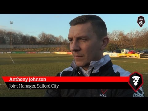 Salford City 0-2 Lancaster City - Anthony Johnson post-match interview