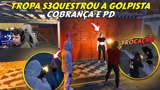 COBRANÇA E PD! | TROPA S3QUESTROU A GOLPISTA | BK FOI DESCOBERTO? TROCAÇÃO COM PM - BKINHO RP CLIP'S
