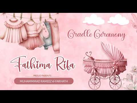 Cradle Ceremony Song | Fathima Rifa | Vocal : Shukoor Irfani | Sana Media Coorg