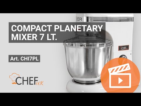 Compact planetary mixer 7 lt. CHI7PL