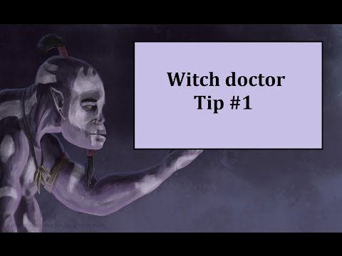 [DotA 2 6.84] Witch Doctor Tip death ward bounces ignore evasion