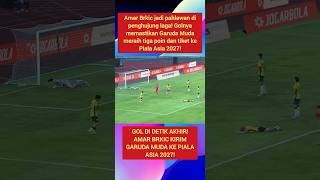 Download lagu GOL DI DETIK AKHIR! AMAR BRKIC KIRIM GARUDA MUDA KE PIALA ASIA 2027! mp3