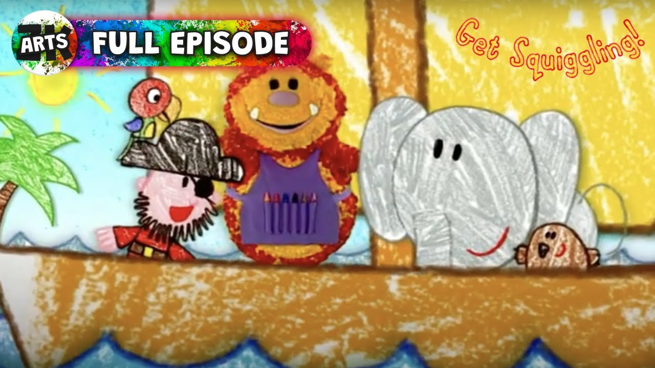 Find the Pirate's Treasure! - Get Squiggling - Art and Craft