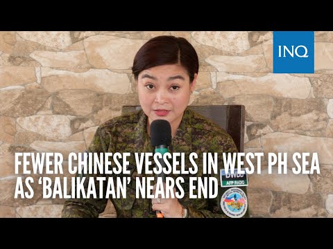 Fewer Chinese vessels in West PH Sea as ‘Balikatan’ nears end