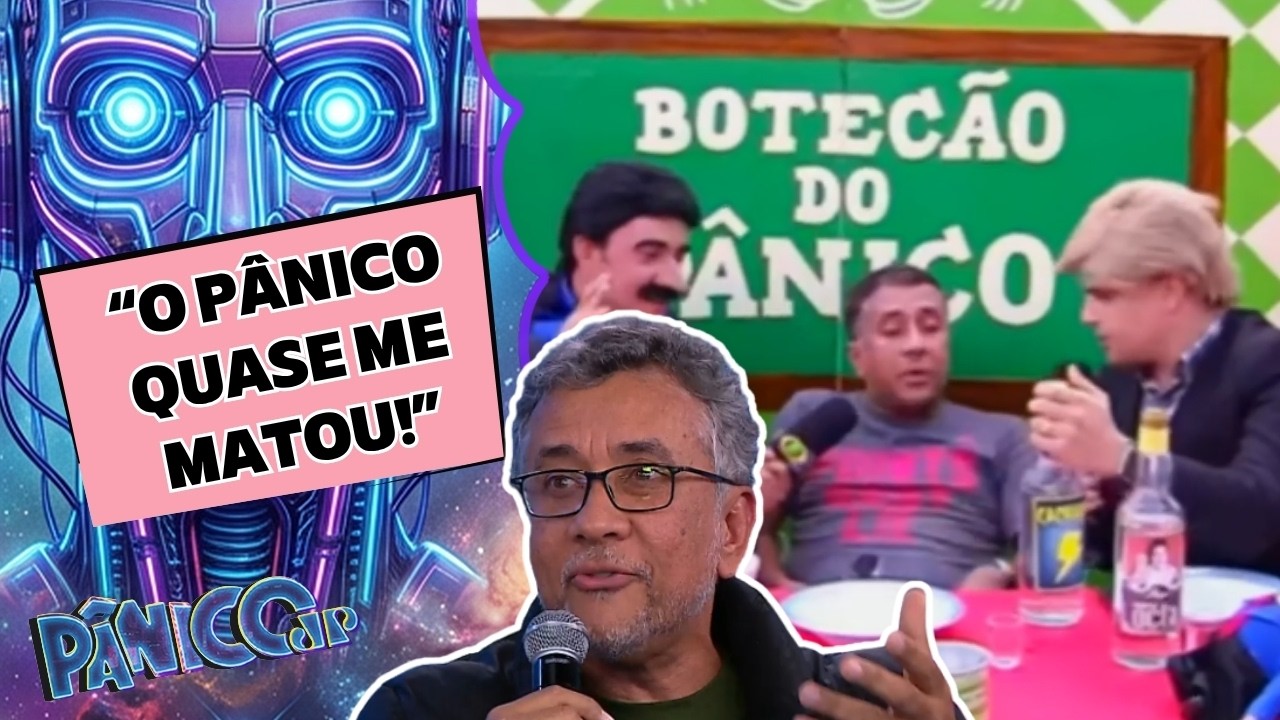 "SÓ QUEM VIVEU SABE": MANFRINI RELEMBRA CAOS E CONFUSÕES DO BOTECO DO PÂNICO