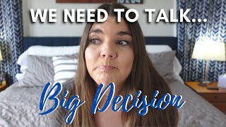 WE NEED TO TALK...LEAVING YOUTUBE?