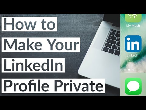 How to Make Your LinkedIn Profile Private in 2021 - Activate Private Mode to Hide Profile