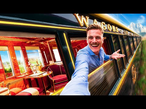 I tested the world's most expensive train (17.000$ Ticket)! 🍾