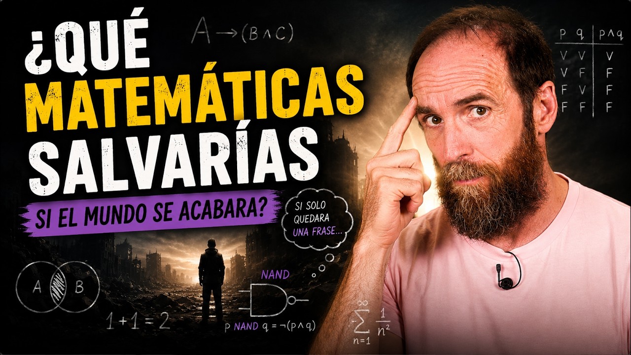¿Qué matemáticas salvarías si el mundo se acabara?