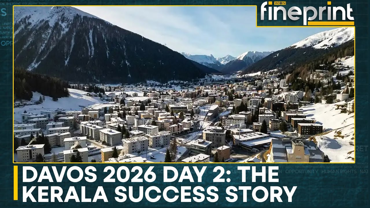 WEF 2026 Day 2: Kerala Pitches Investment Potential to Global Firms | Davos 2026 | Race To Power