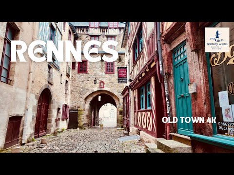 Walking Through Rennes in December | Place Hoche to Sainte-Anne (Silent Walk, 4K)