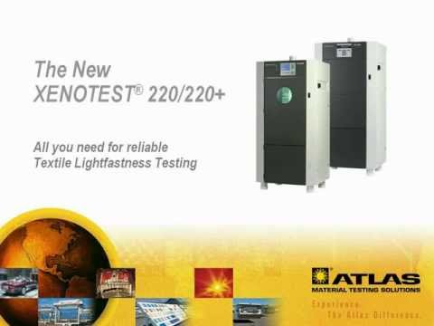 Atlas Xenotest 220 | Textile Lightfastness Testing | Atlas Material Testing Technology