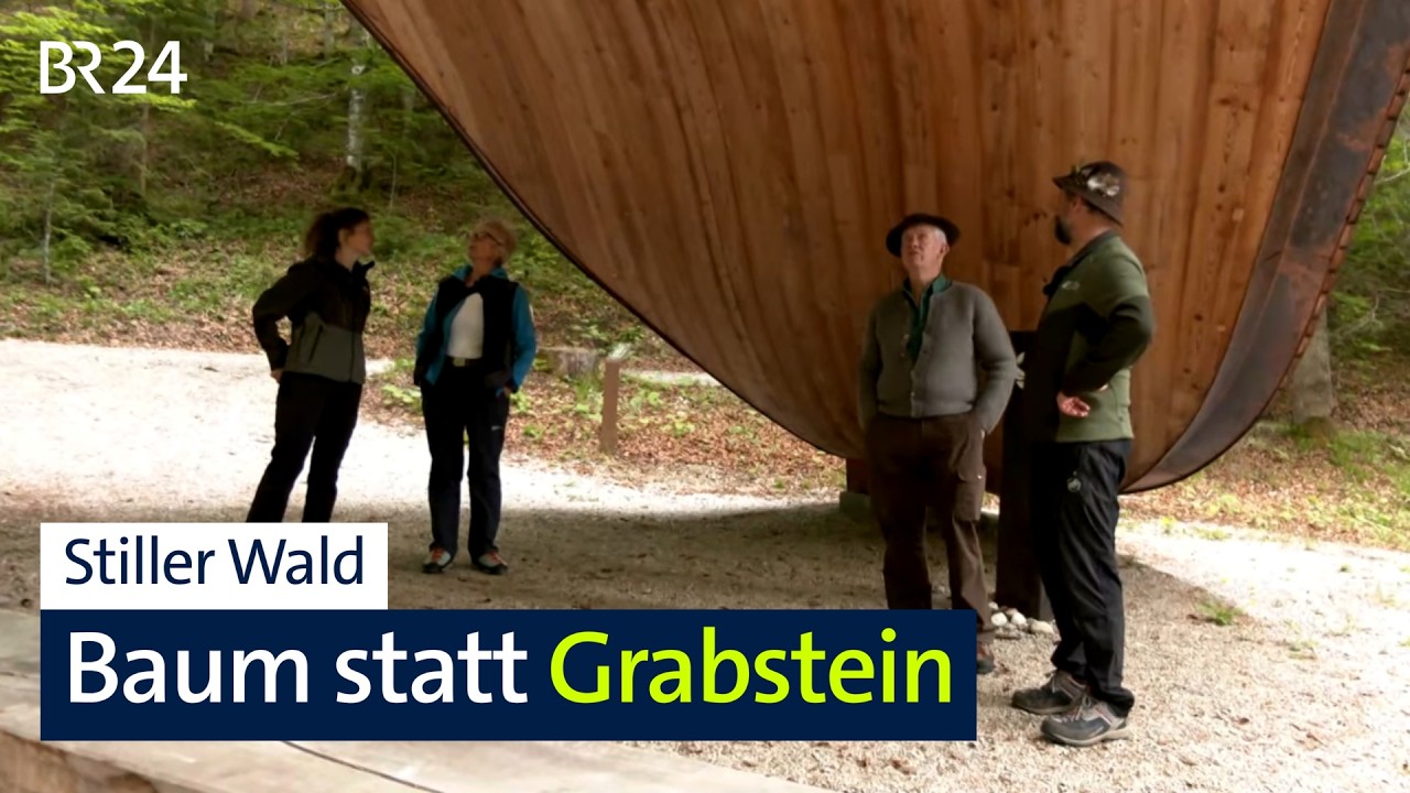 Elmauer Tal: Die letzte Ruhe im stillen Wald | Abendschau | BR24