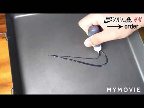 Brand Logos Pancake art - Nike, Zara, Adidas, H&M