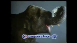 Commodore 64 'Mouse and Elephant' TV advert 1982
