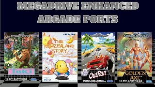 Sega Megadrive Enhanced Arcade Ports