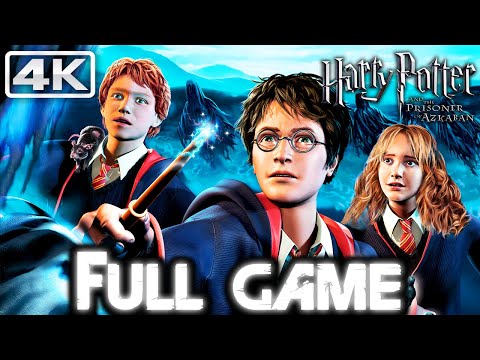 HARRY POTTER AND THE PRISONER OF AZKABAN Gameplay Walkthrough FULL GAME (4K 60FPS) No Commentary