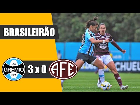 Vídeo / Grêmio(RS) 3 x 0 Ferroviária - Brasileirão 2022