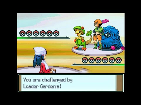 Renegade Platinum Post Game - Gardenia Rematch (Battle Cafe)