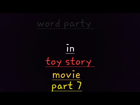 word party in toy story movie part 7