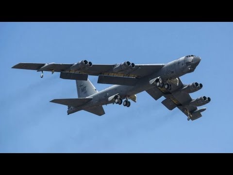 USA sent B52 Nuclear Cruise Missiles Capable Bombers over South China Sea Twice in March 2019 Video