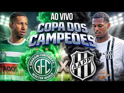 AO VIVO 🔴 GUARANI  x PONTE PRETA | COPA DOS CAMPEÕES 2026 | 08/03 – 10h15 | CAMPO DA VARGEANA