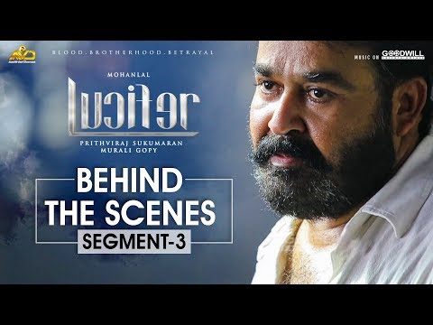 Thumbnail of the video: LUCIFER Behind The Scene - Segment 3 | Mohanlal | Prithviraj Sukumaran | Antony Perumbavoor