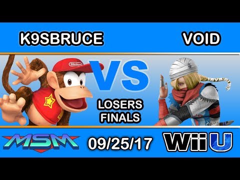 MSM 115 - MF LH | K9sbruce (Diddy Kong, Sheik) Vs. CLG | VoiD (Sheik) Losers Finals