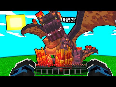 HO TROVATO IL DRAGO LEGGENDARIO DEL VULCANO - MINECRAFT ITA
