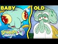 Squidward's Stages of Life! ⏰ Baby Squid to Old Man | SpongeBob