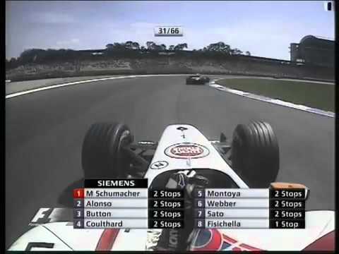 F1 Hockenheim 2004   Angry Kimi Raikkonen