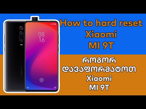 How to HARD RESET Xiaomi MI 9T MI 9T Pro | Xiaomi MI 9T MI 9T Pro