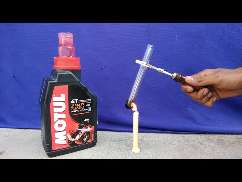 Engine oil test