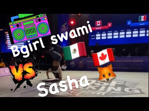 Bgirl Swami (Mexico) vs Bgirl Sasha Fox (Canada) Olympic prelim Chile 2023