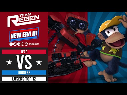 New Era 3: Losers Top 12 Jezo (R.O.B) Vs Jodgers (Diddy Kong)