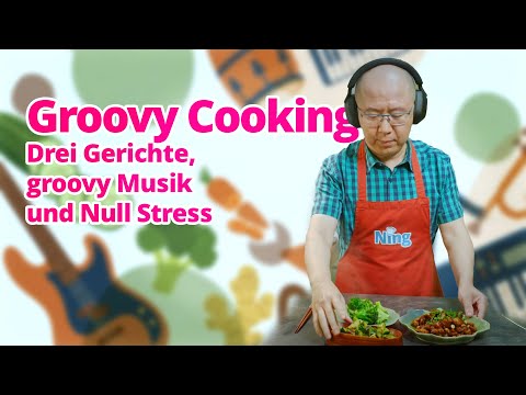 Groovy Cooking Vibes – Three dishes, groovy music and zero stress #cookingmusic #foodmusic