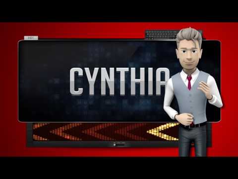 CYNTHIA - How to say it Backwards