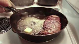 Stove Top Strip Steak