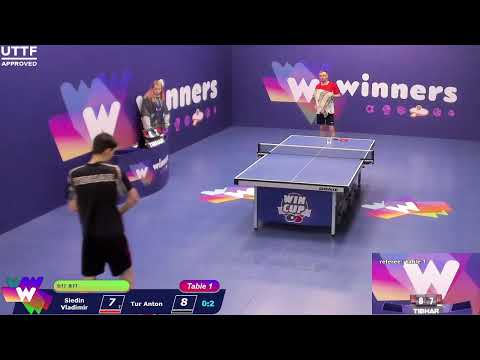 WINners CUP table 1 01.02 Siedin Vladimir - Tur Anton 20:00