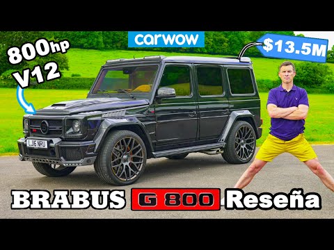 Brabus G800 reseña: ¡800hp V12 reseña + prueba 0-100km/h!