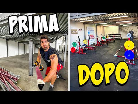 HO COSTRUITO LA MIA PALESTRA - Prima parte finita