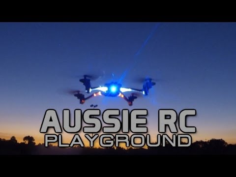 LaTrax Alias Quadcopter Twilight Flight in Wind
