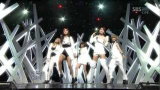 [Full HD 091129] After School - When I Fall &amp; Because Of You COMEBACK STAGE